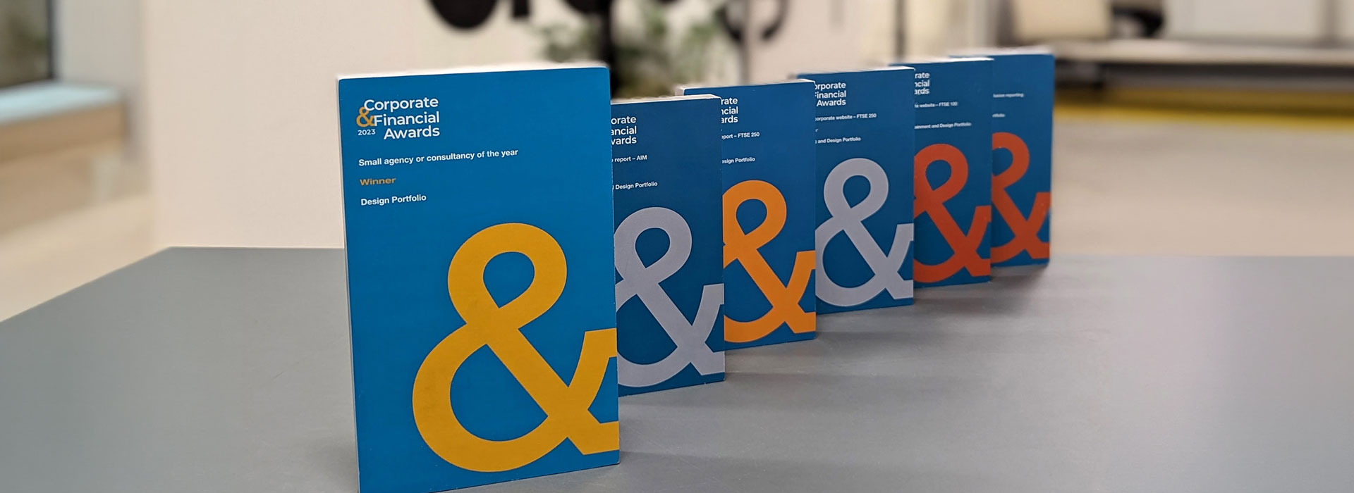 Celebrating our 2023 award wins, including “Small agency of the year”