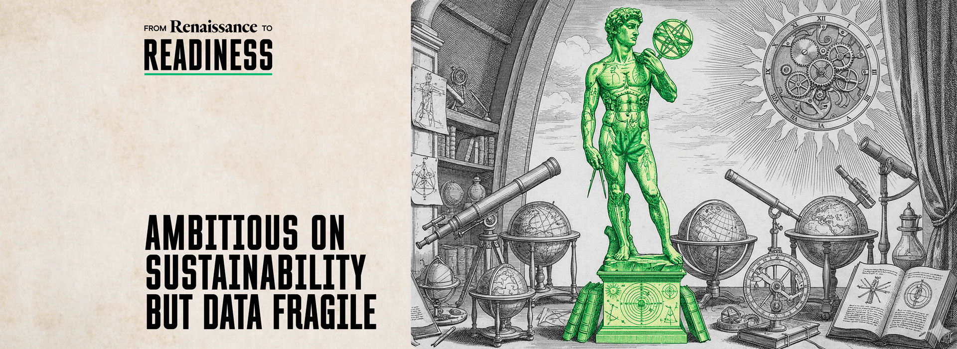 Sustainability ambition is rising. Is your ESG data ready?
