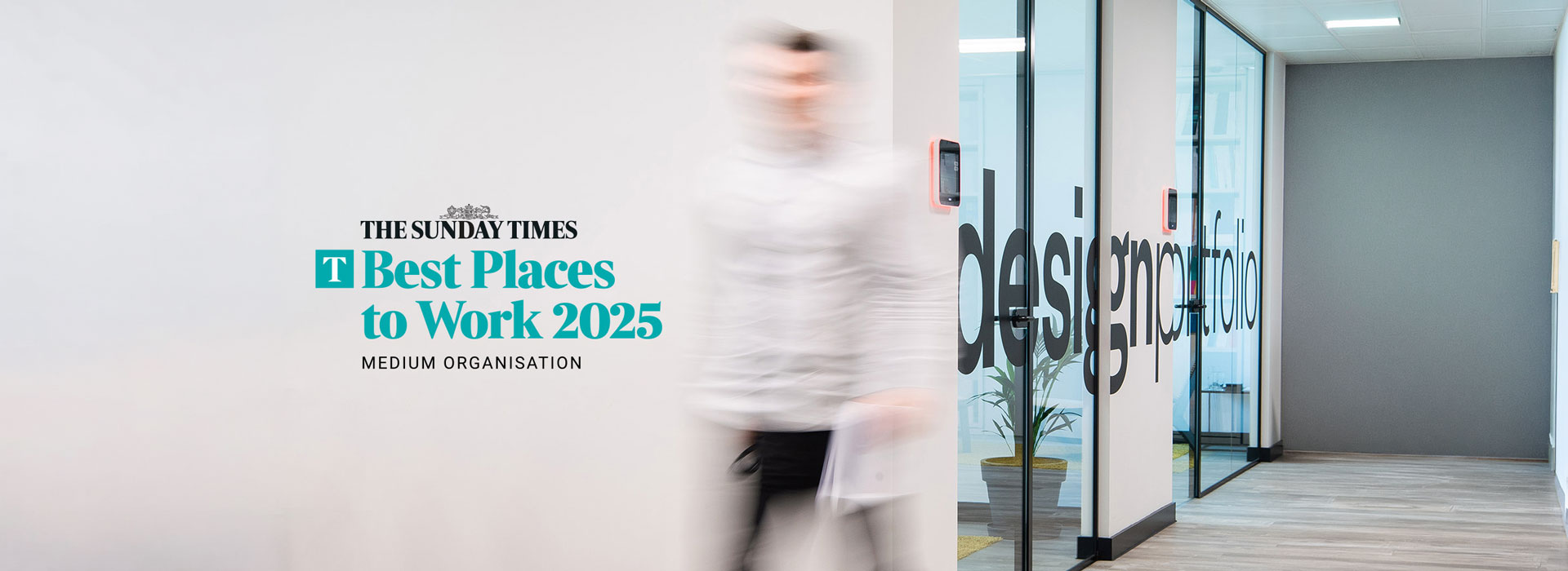 Design Portfolio named one of The Sunday Times Best Places to Work 2025