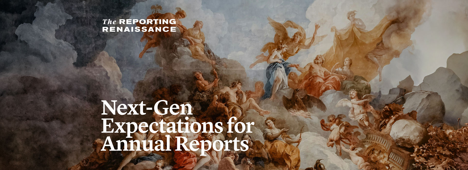 What does the next generation expect from annual reports?